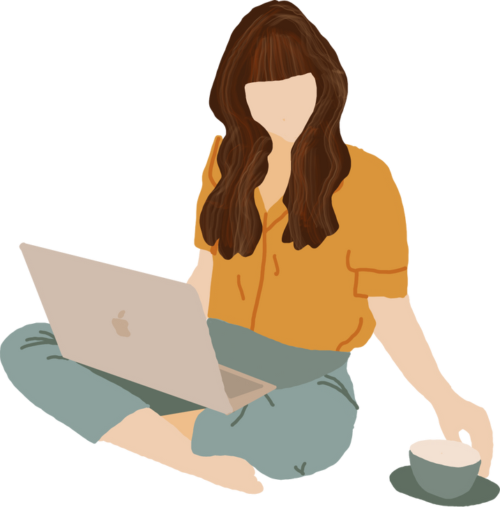 Girl with Laptop